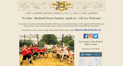 Desktop Screenshot of brooklynkickball.com